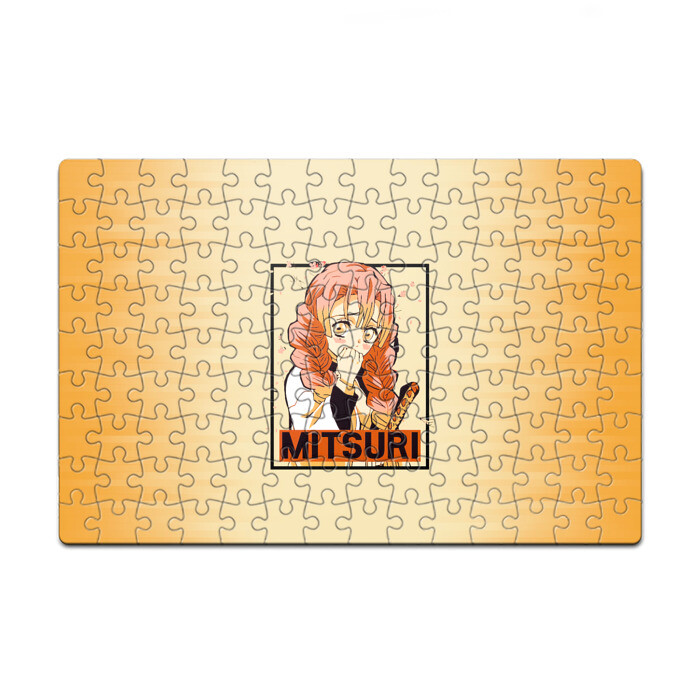 Головоломка Пазл магнитный 126 элементов Mitsuri Kanroji | Kimetsu no Yaiba фото