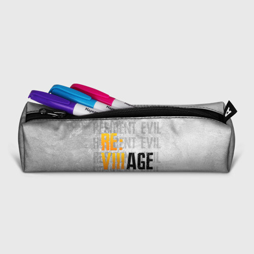 Пенал школьный 3D RE VILLAGE LOGO ДЕРЕВНЯ ОБИТЕЛЬ ЗЛА ЛОГО (Z) фото