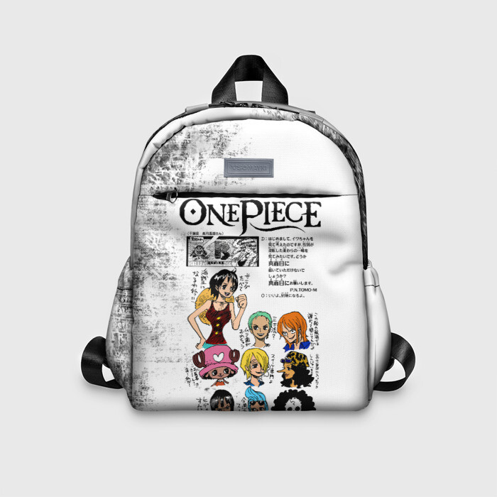 Детский рюкзак 3D Пираты Соломенной Шляпы One Piece в женском образе  фото