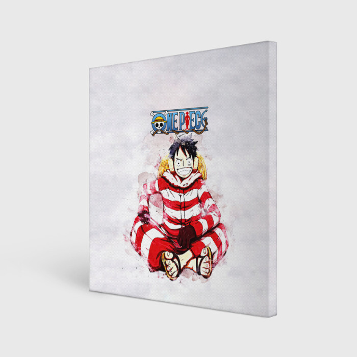 Холст квадратный One Piece. Большой куш Луффи фото