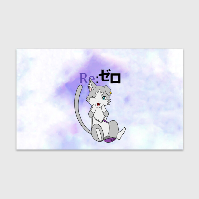 Бумага для упаковки 3D Пак / Re: Zero Фамильяр Эмилии фото